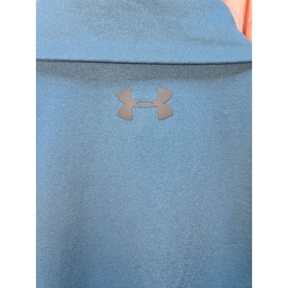 Under Armour Mens Polo XL Loose HeatGear Blue - Picture 6 of 8